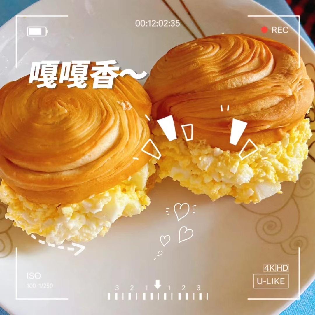 便利店同款❗️蛋黄酱三明治🥪❗️好吃哭～