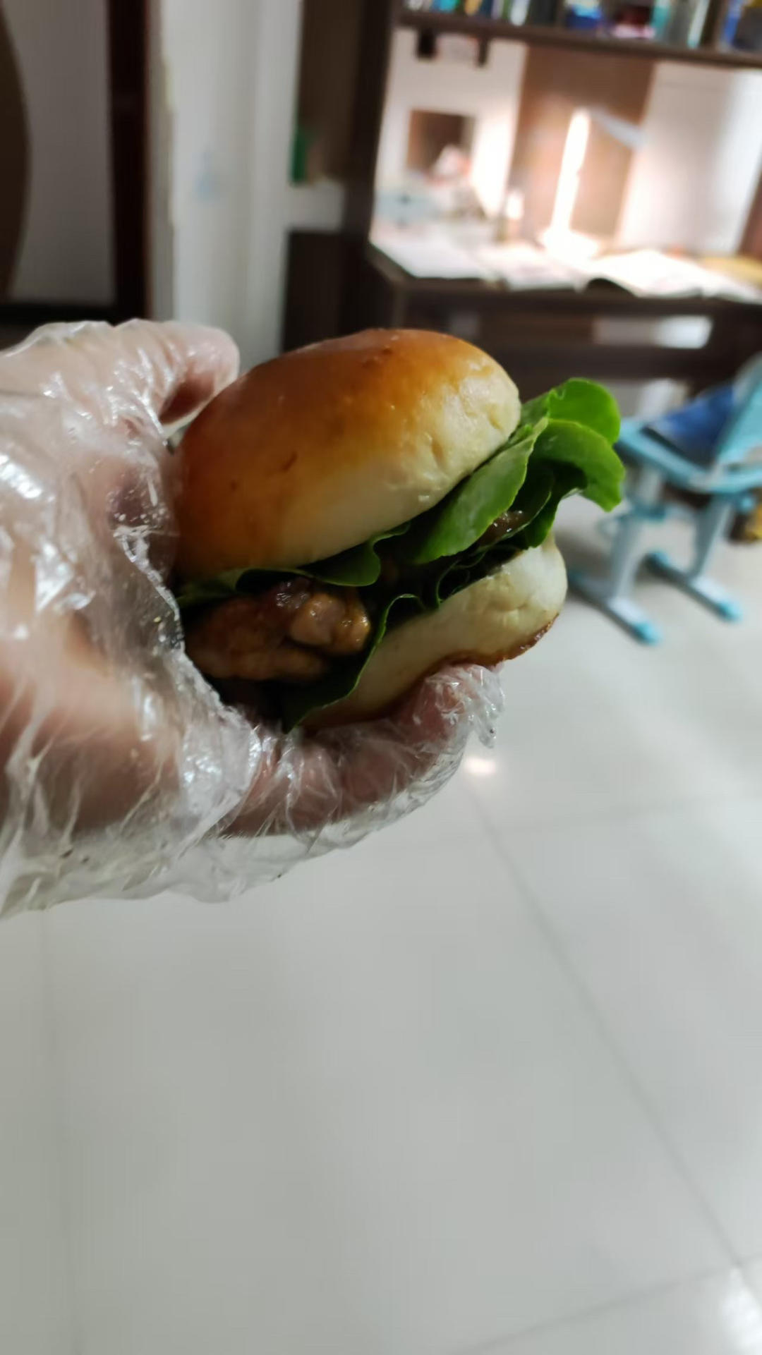 松软汉堡包胚