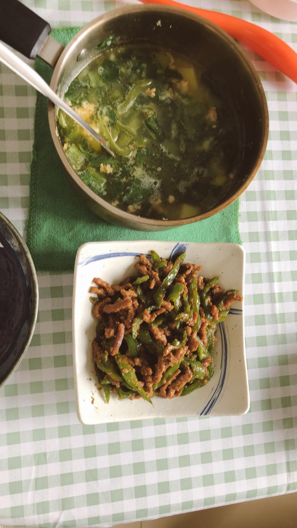 青椒牛柳（黑胡椒）