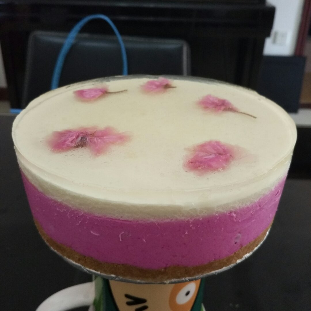 双色樱花慕斯（附完美镜面制作方法）