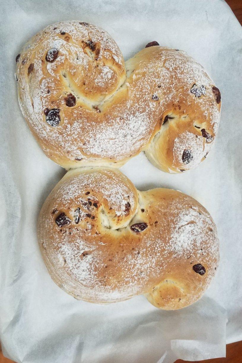 面包店里的常客——蔓越莓奶酪软欧