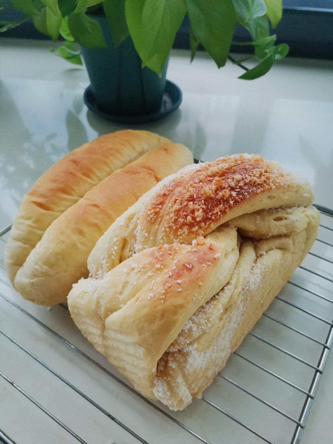 椰蓉吐司面包 Coconut Loaf