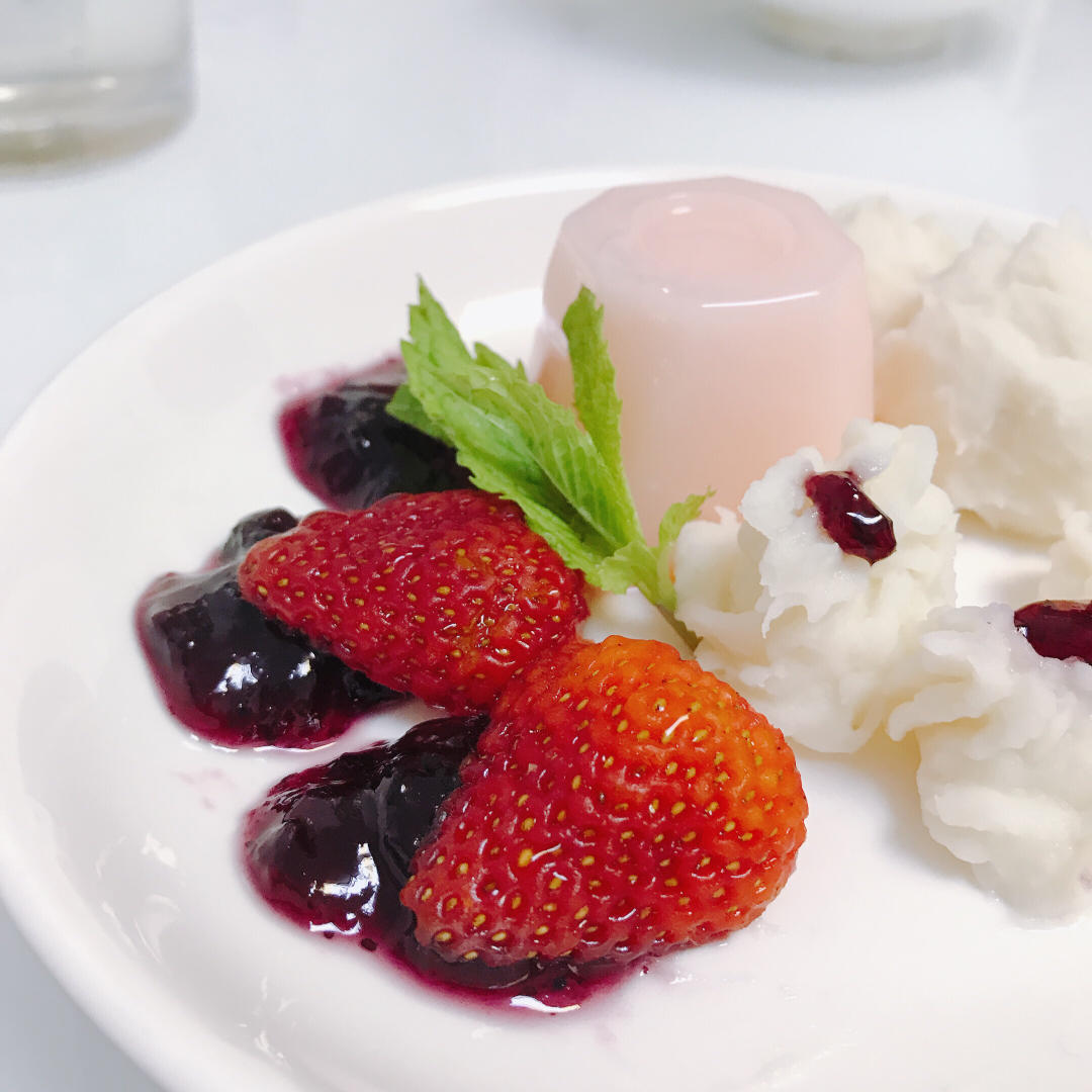 超级简单的蓝莓山药