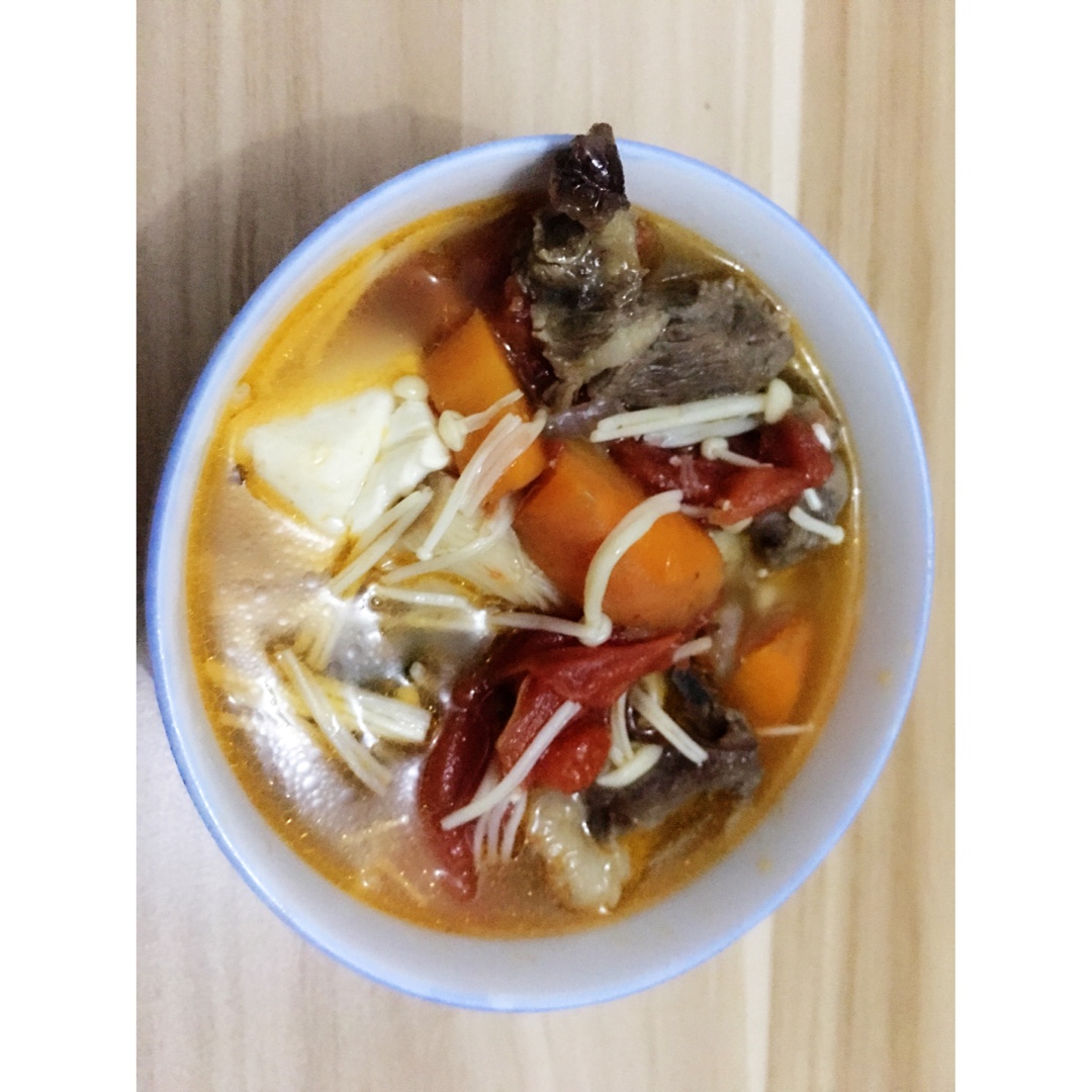 番茄土豆炖牛腩