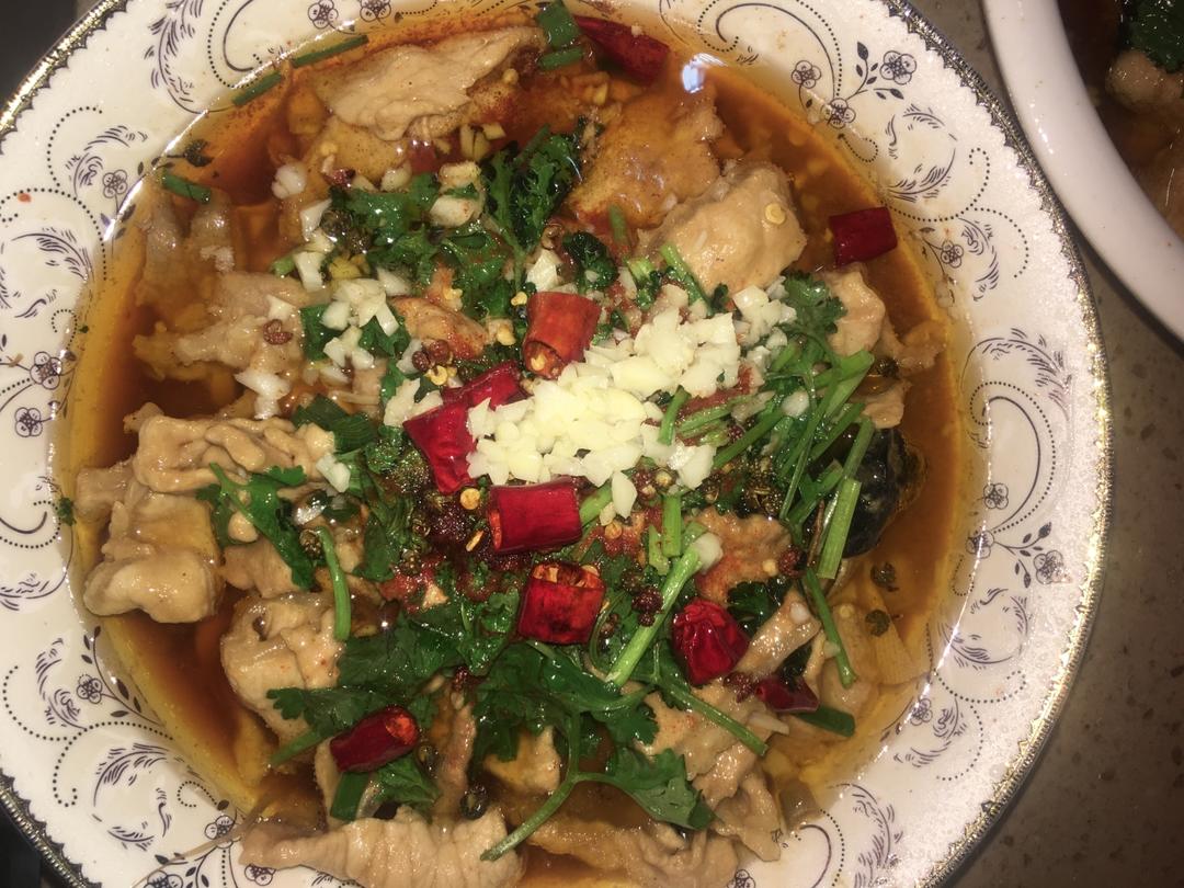 水煮肉片（肯定不翻车）