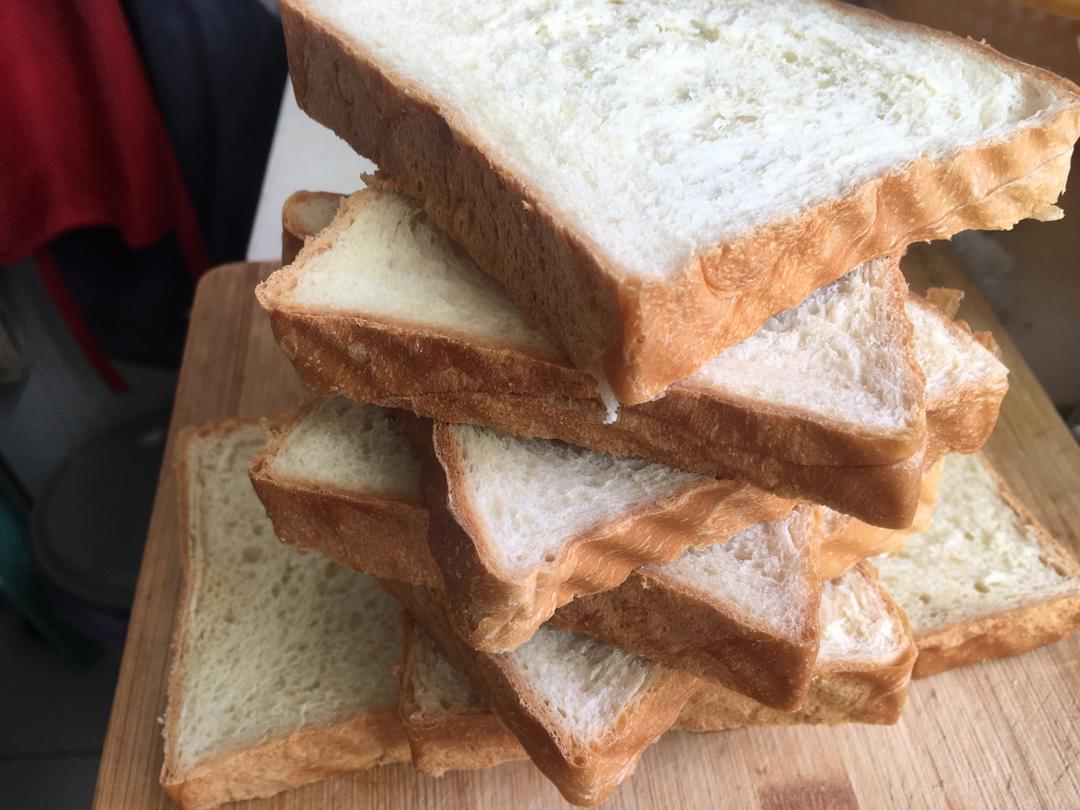 夺命软吐司(๑´ڡ`๑)超软拉丝极速方便的一次发酵吐司