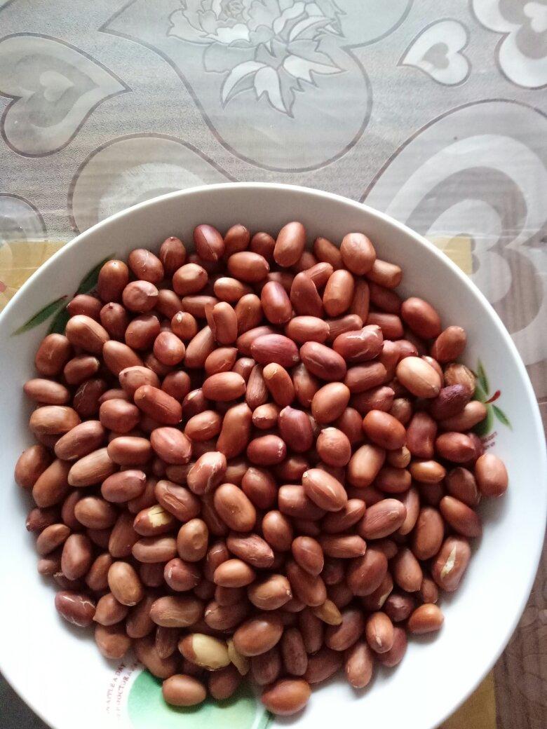 不用油的快手干炒花生米