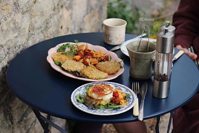 Potato rosti／土豆小煎饼&混搭小时蔬的做法