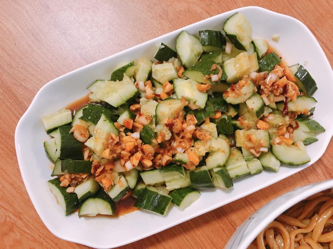 🔥5分钟完成✅巨好吃的凉拌黄瓜❗️清脆爽口‼️