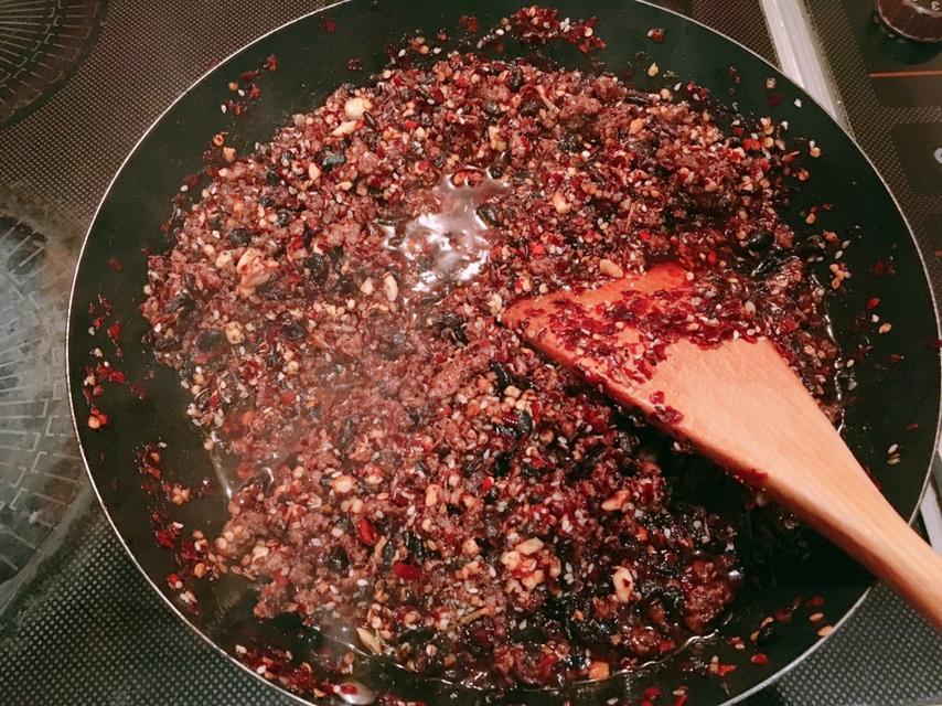 香辣豆豉牛肉酱（详细步骤图）堪比老干妈