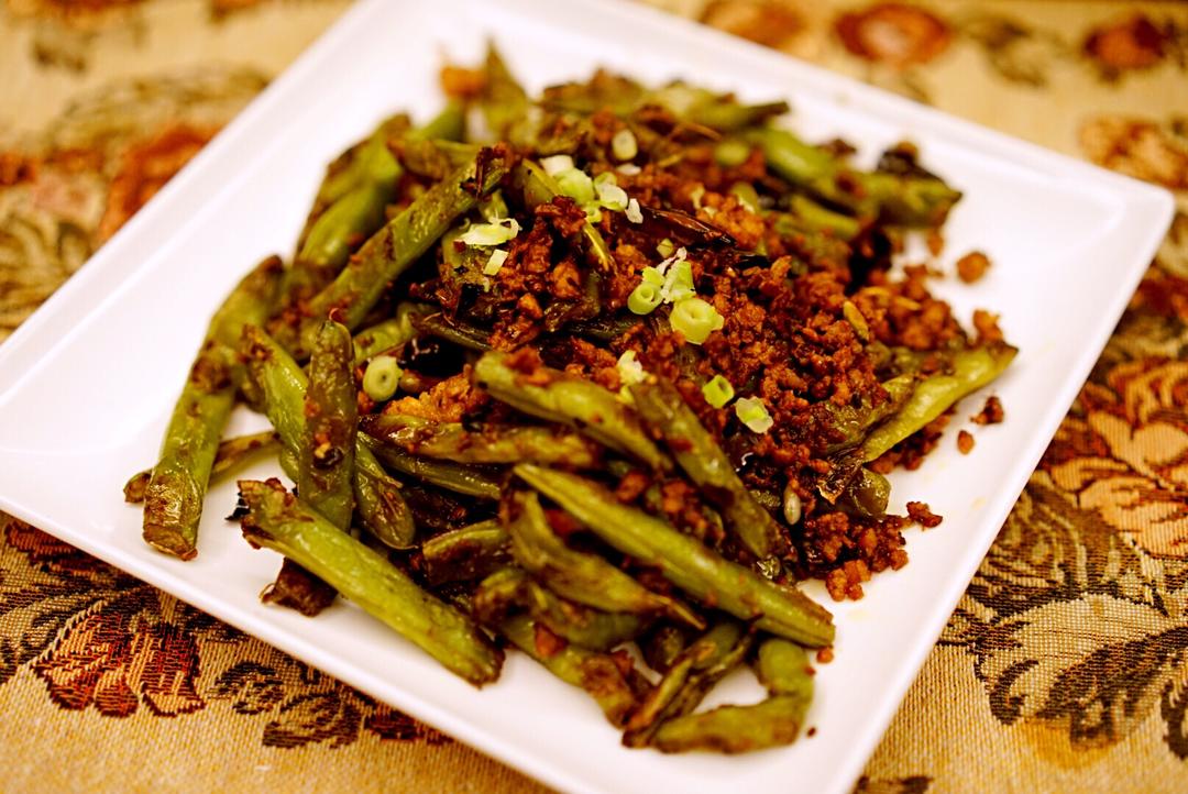 干煸四季豆的做法