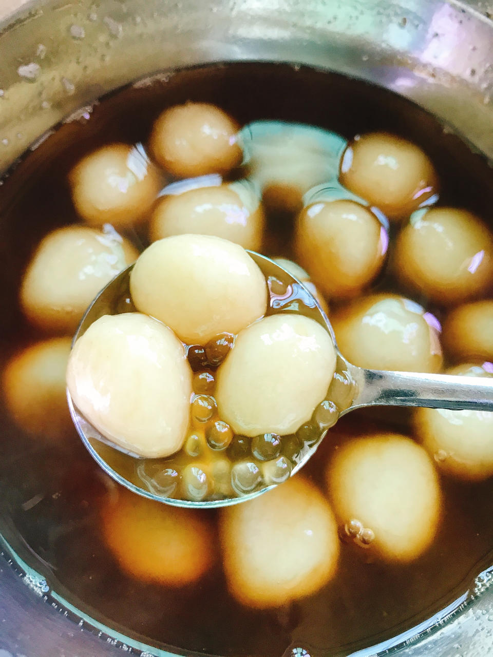 心雨亭做的红糖糯米小圆子