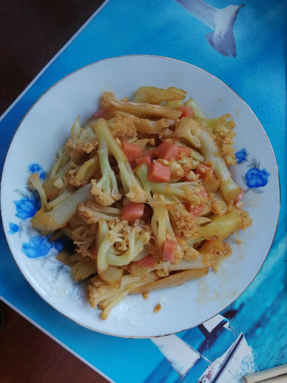老公超级下饭的干锅花菜