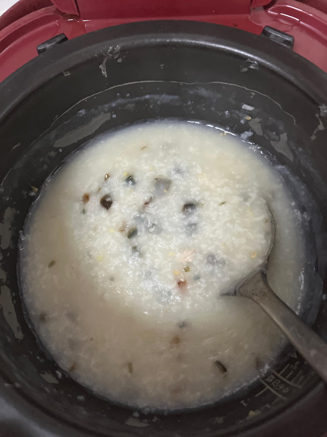 十五分钟快手之香滑皮蛋瘦肉粥(附五分钟电饭煲电压力锅更快捷方法)