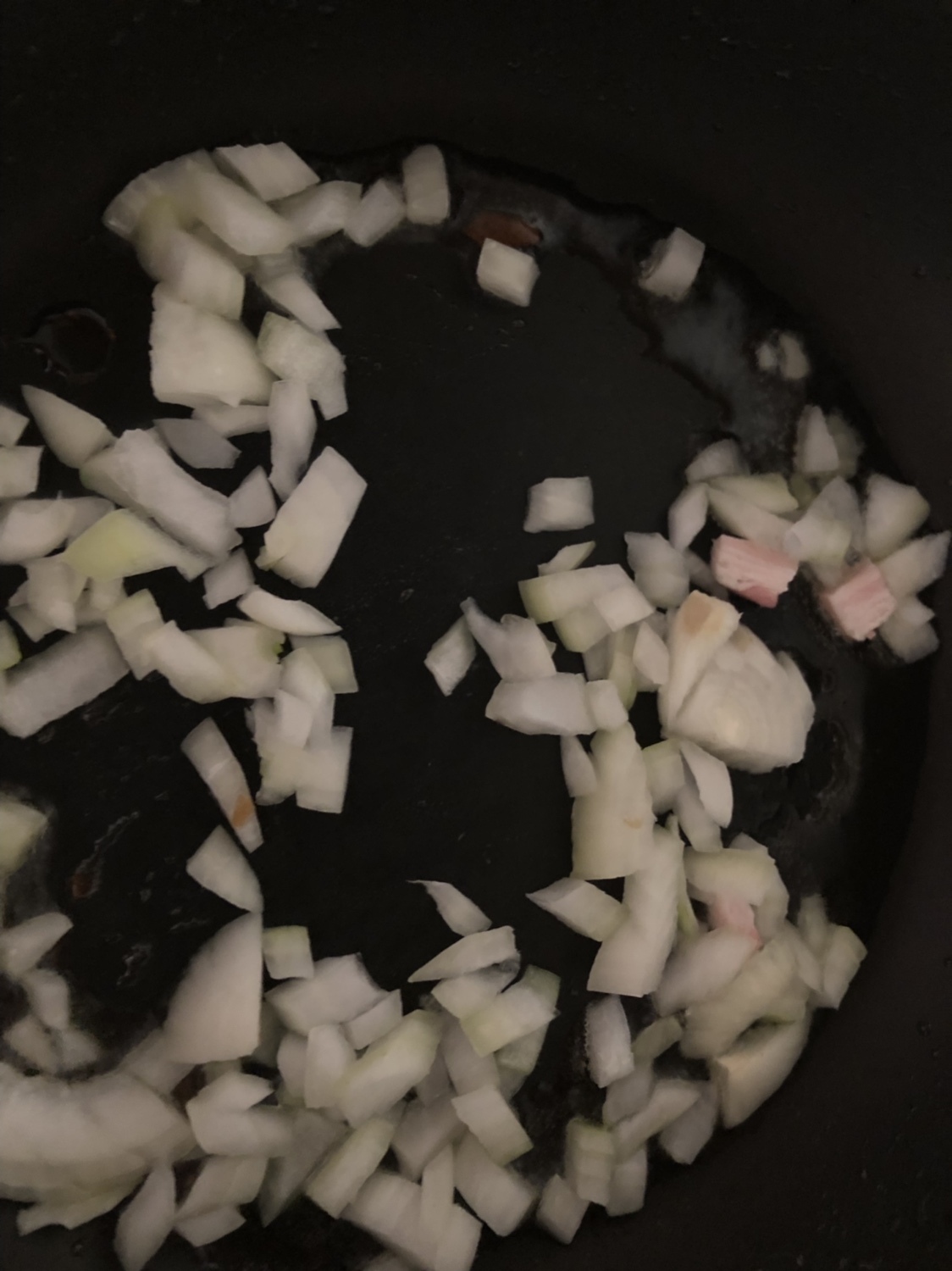 超好吃的大杂烩辣白菜炒饭的做法 步骤3