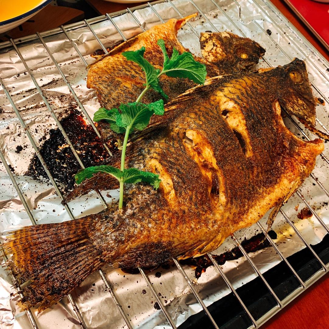 香喷喷烤罗非鱼（烤箱版）