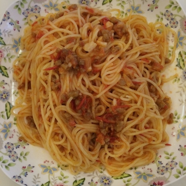 番茄肉酱意面