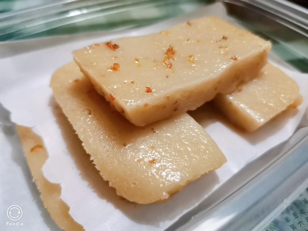 爱生活爱正正做的藕粉桂花糕