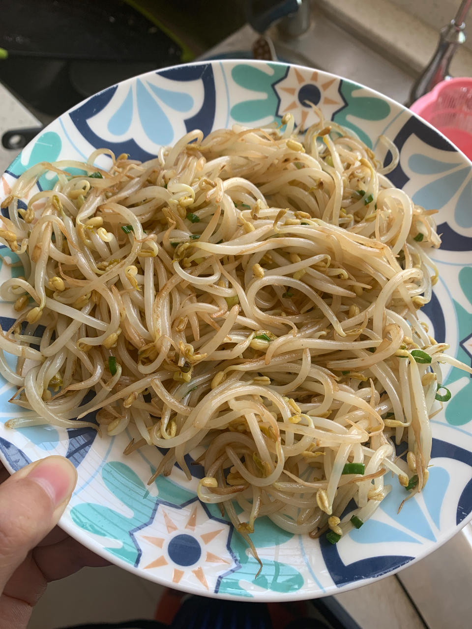 清炒豆芽