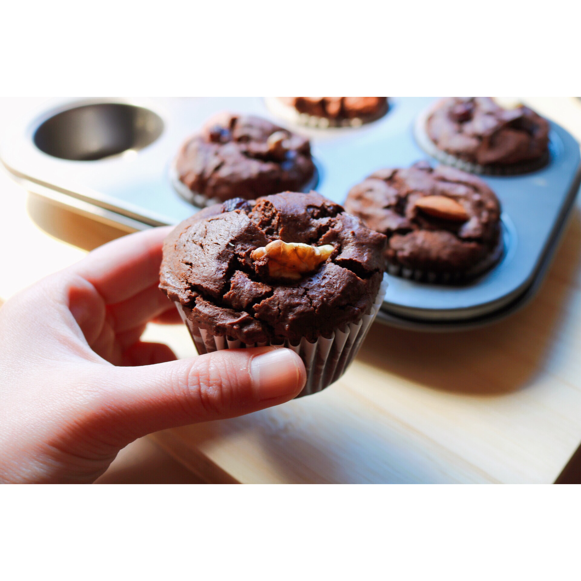 低脂布朗尼麦芬