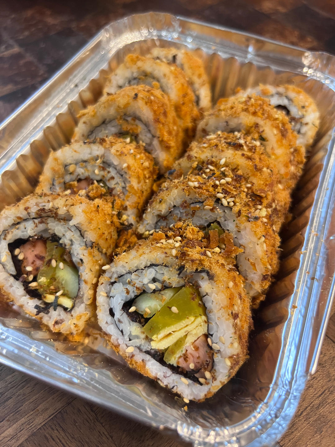 黄金肉松寿司