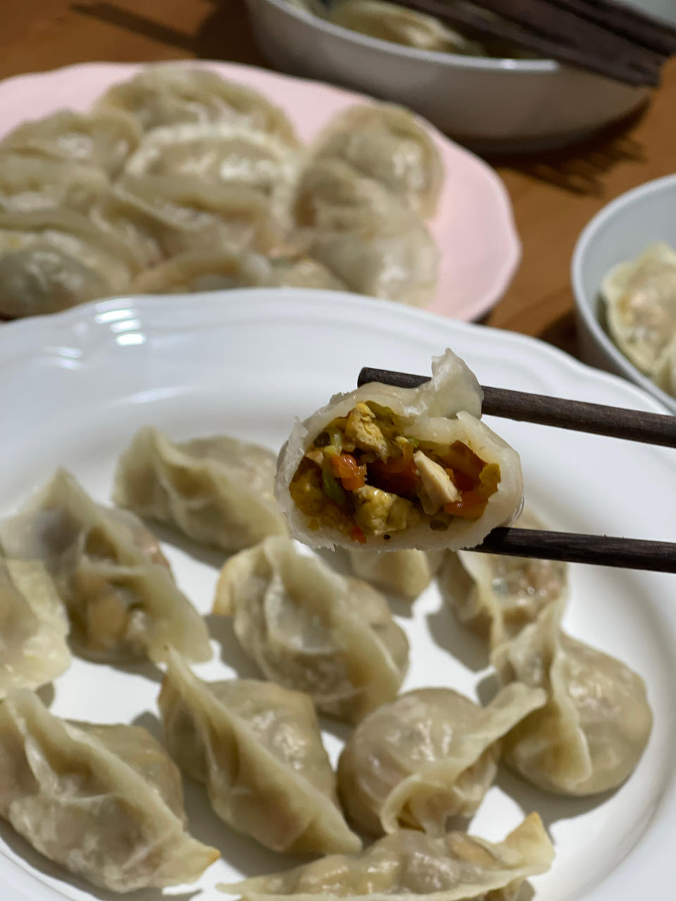 烫面蒸饺（素馅儿版）