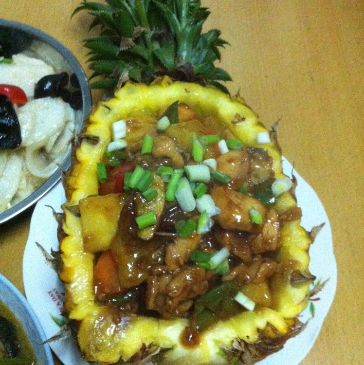糖醋菠萝鸡块