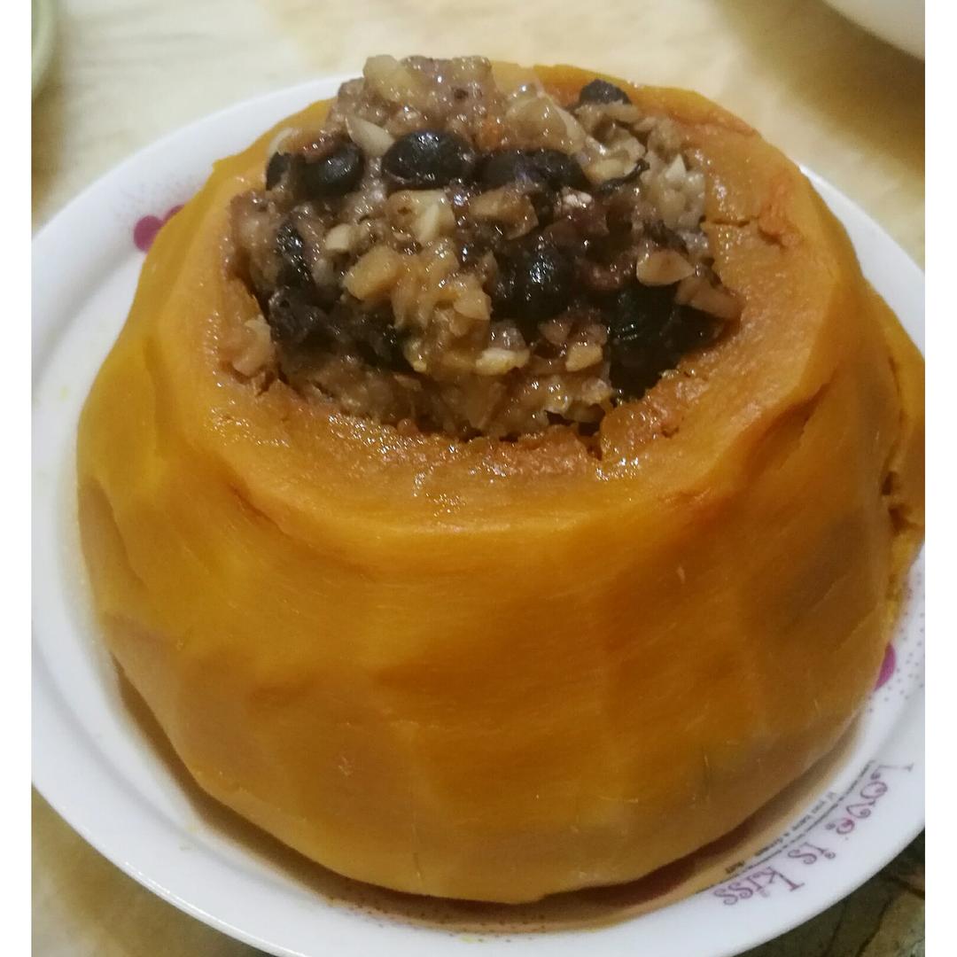 南瓜焖排骨