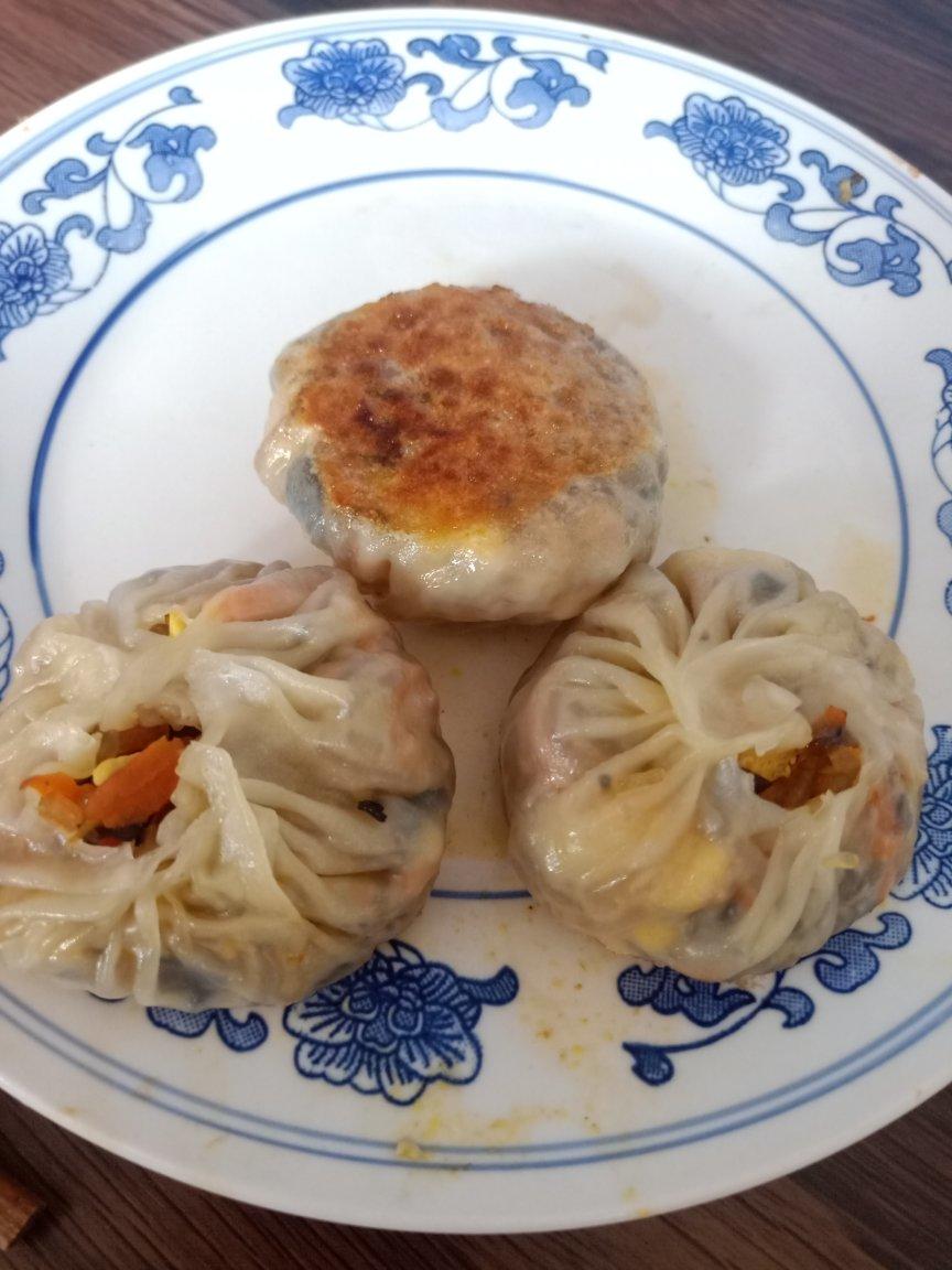 🔥不揉面，不发面❗️皮薄馅多三鲜馅饼