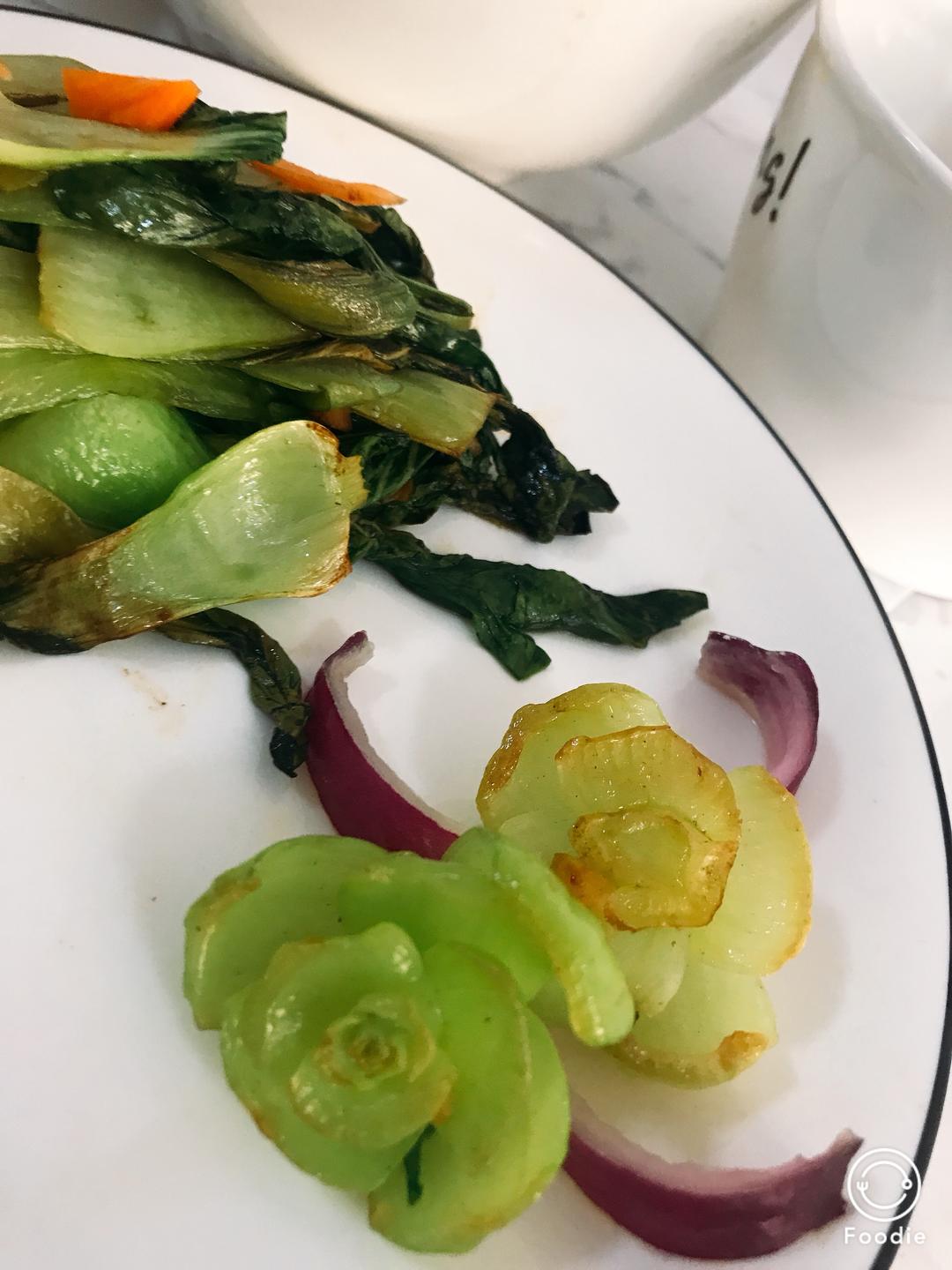 爆炒小油菜