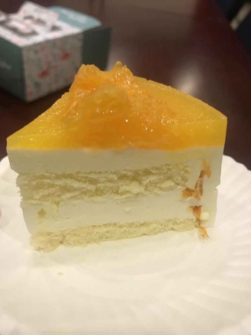 香橙酸奶慕斯