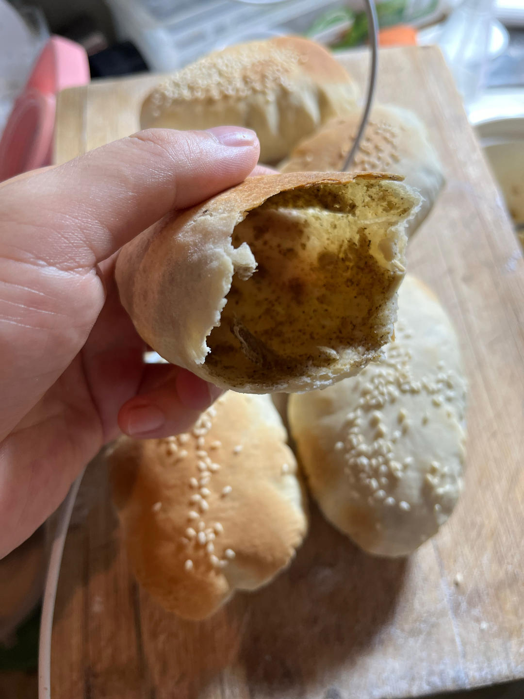 烤箱版空心糖烧饼