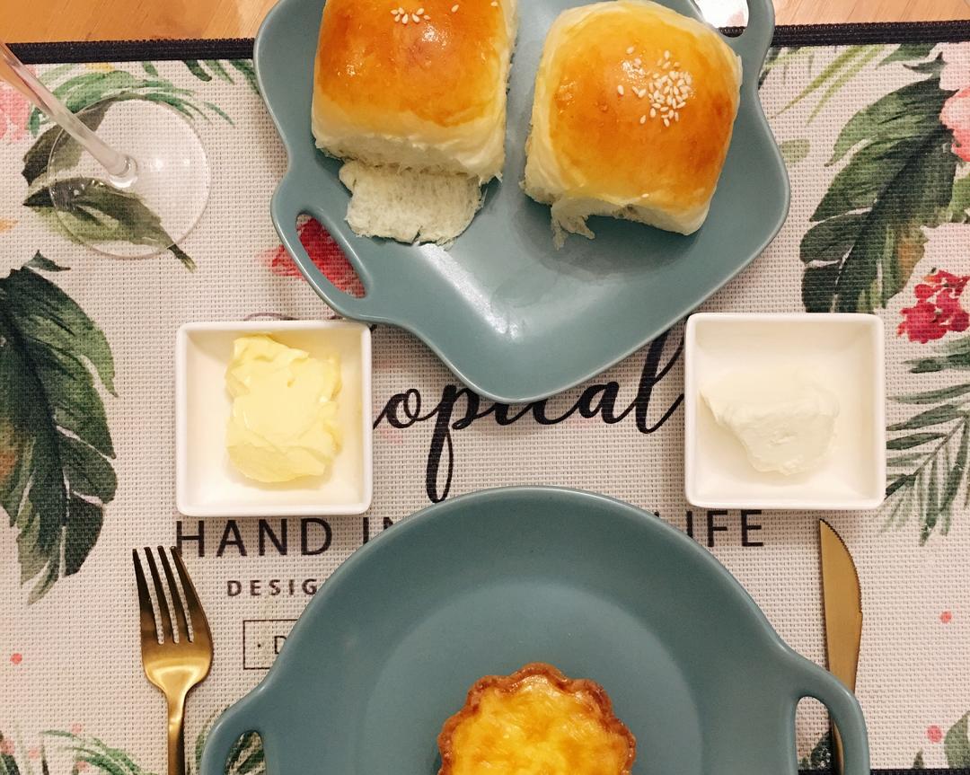 纯奶手撕吐司的做法 步骤1