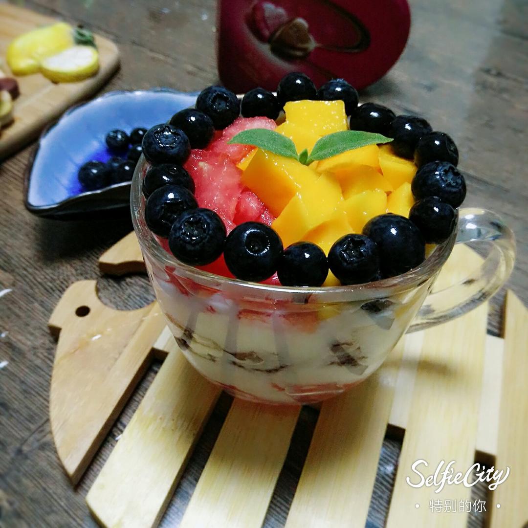 芒果酸奶木糠杯