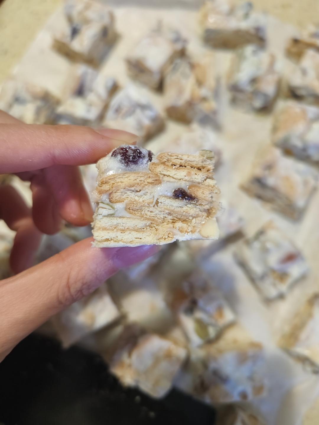 雪花酥（雪花饼，牛轧奶芙，奶酥）