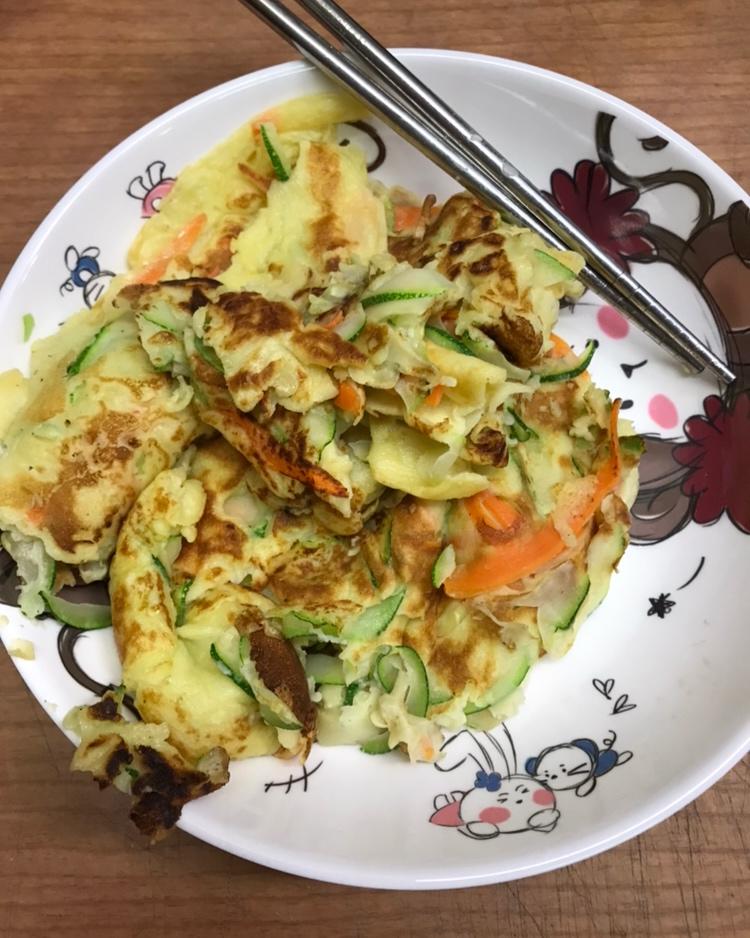 西葫芦鸡蛋饼