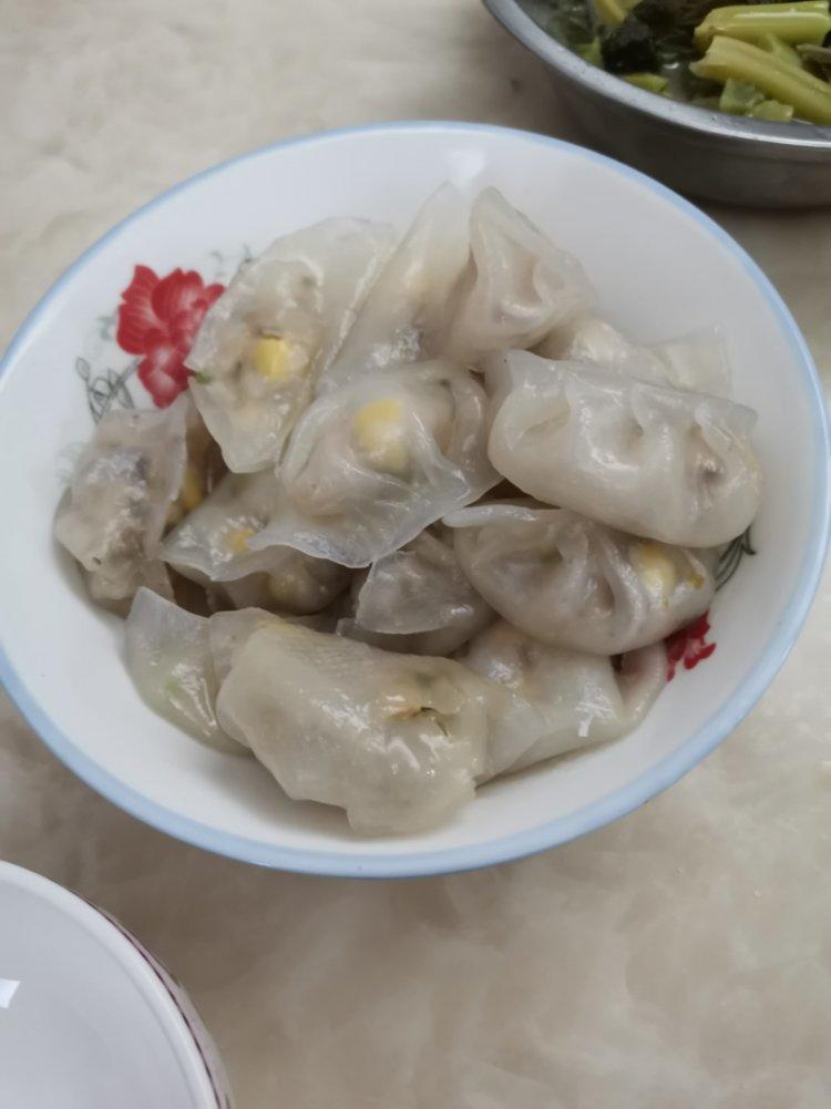 鲜虾青菜水晶饺【曼食慢语】