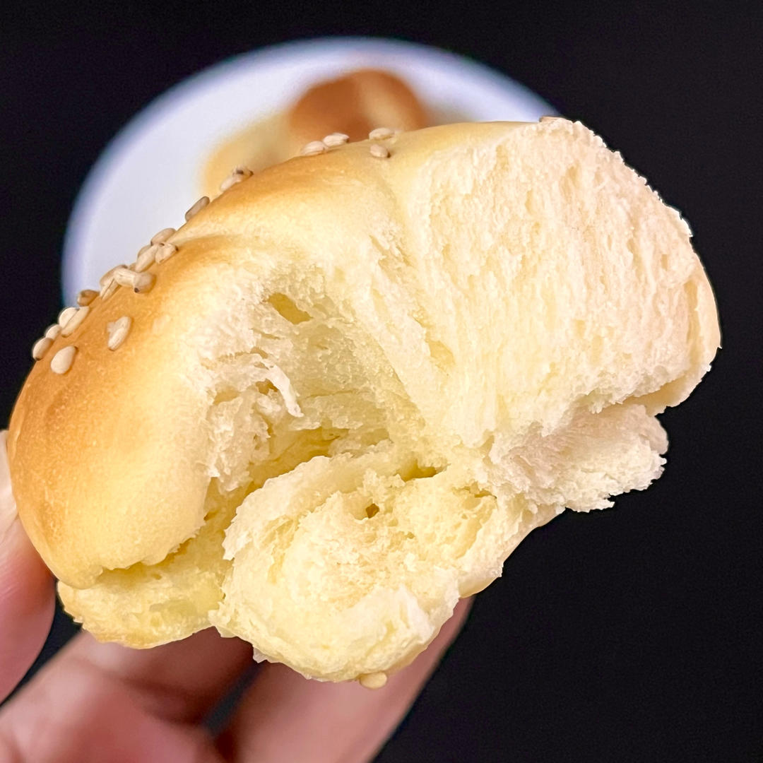 纯奶手撕吐司的做法 步骤1