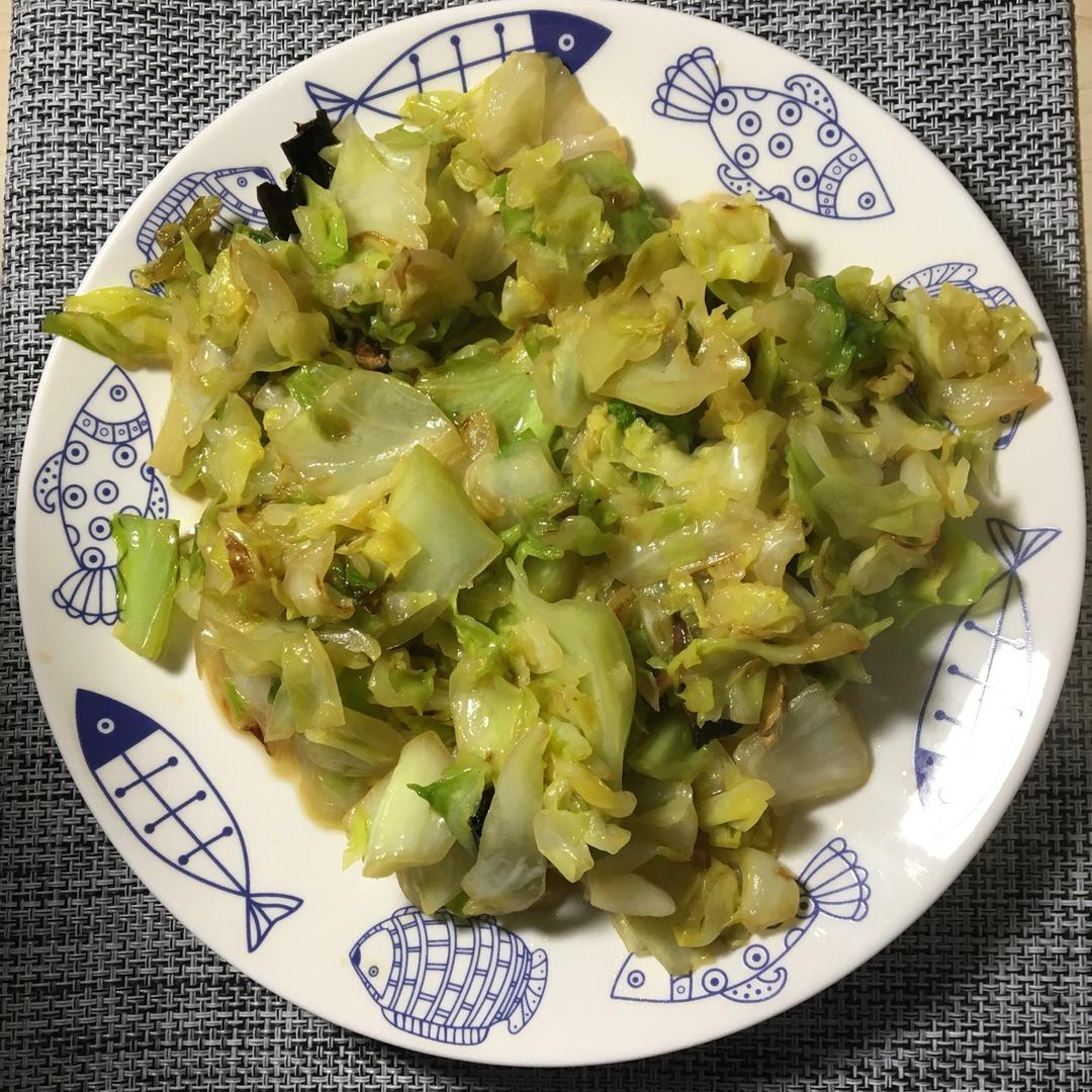 清炒包菜（卷心菜）