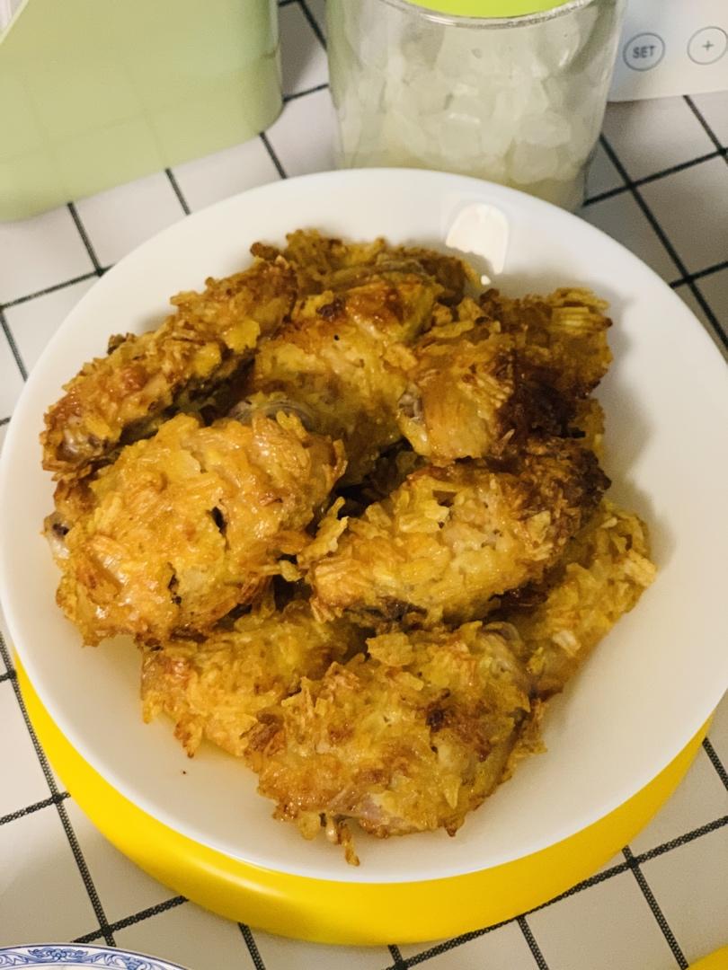 【薯片鸡翅】