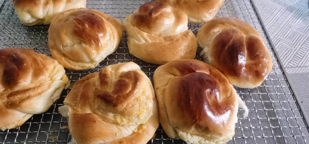 椰蓉满满吐司！幸福的味道。