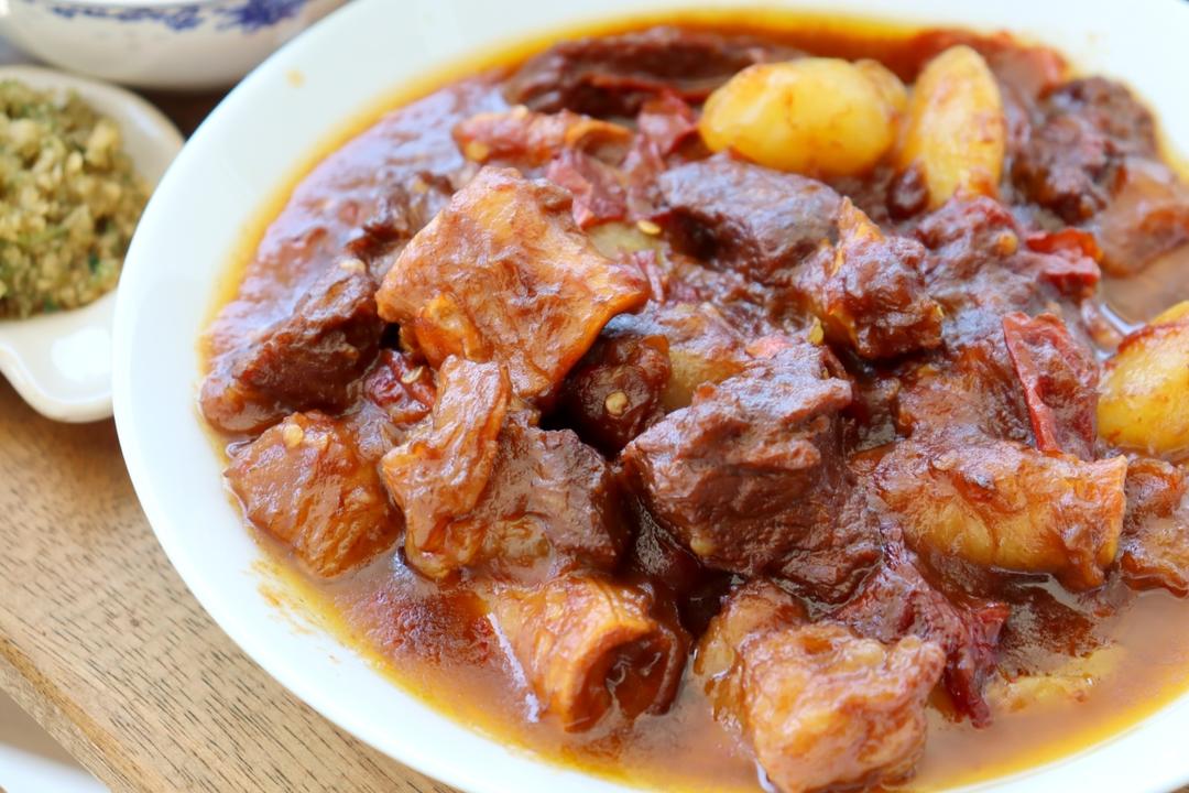 超精简红烧牛肉（排骨同方）的做法