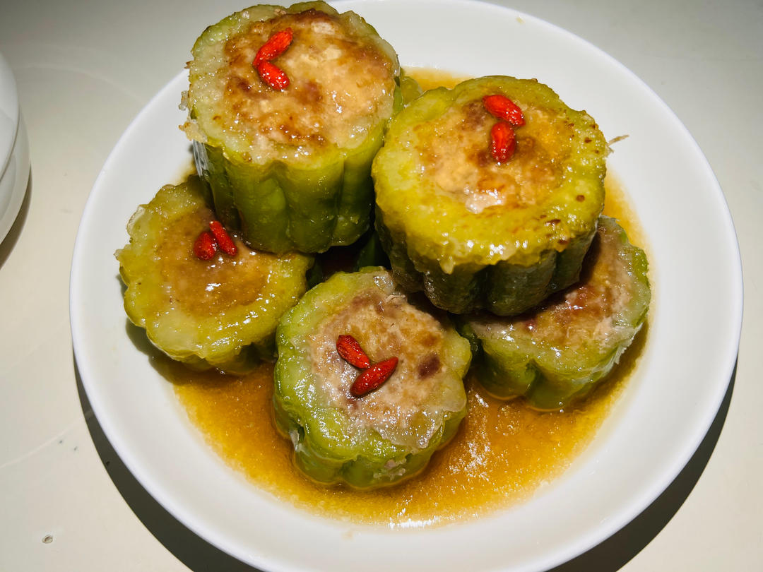 苦瓜酿肉——“苦”尽甘来·牛转乾坤