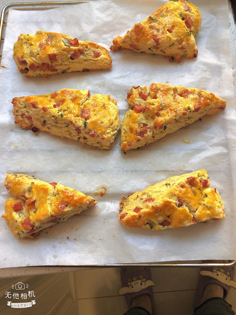 超级好吃的咸味司康Savoury Scones