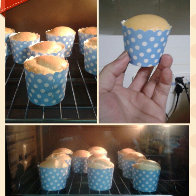 棉花纸杯蛋糕