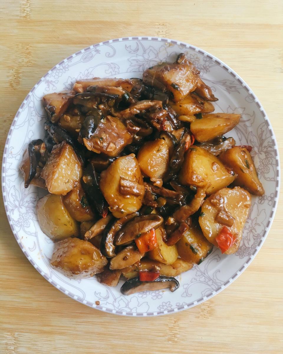 香菇土豆