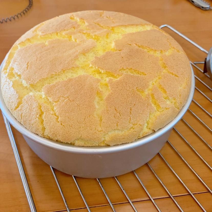南瓜戚风蛋糕