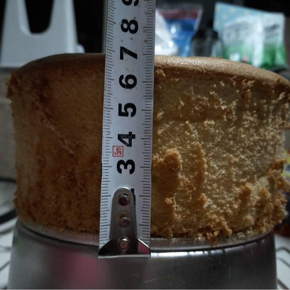 屡试不爽的完美戚风蛋糕~【爬得超高哦】（六寸）