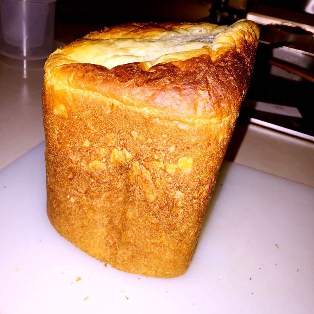 超级好吃的原味面包（面包机版）