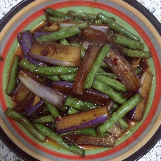 茄子豆角